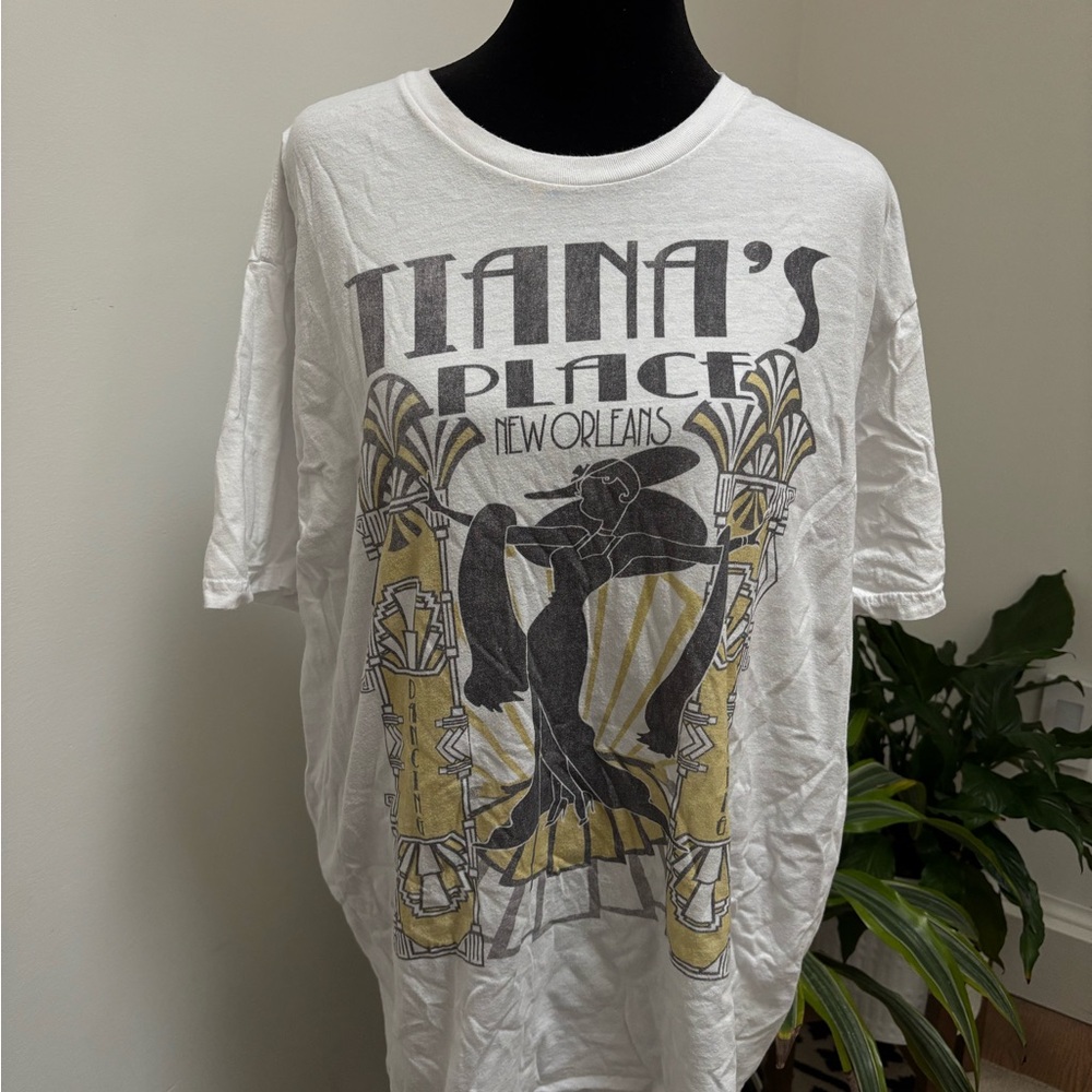 Disney White Tiana's Place Tee